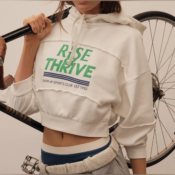 Anthropologie Daily Practice Relay Hooded Sweatshirt - Picture 1 of 8